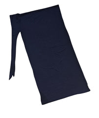 Navy Blue Cotton Scarf