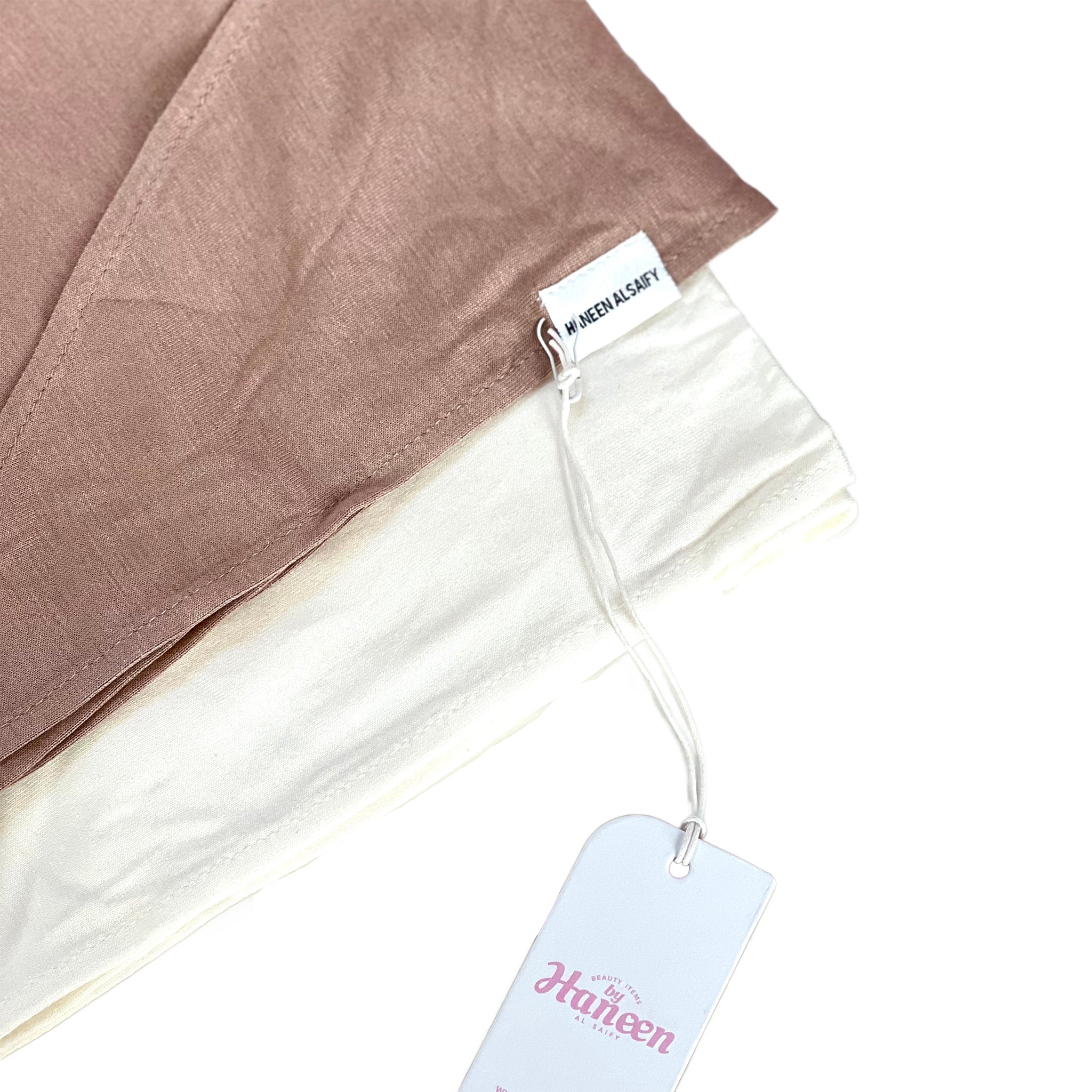 3 Turbans, Nude & Offwhite Cotton  + 1 Color of Your Choice