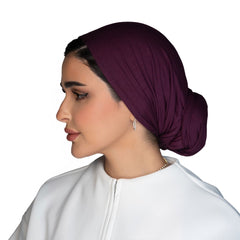 Dark Orchid Wrap Turban