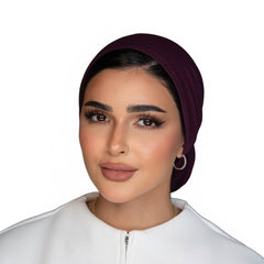 Dark Orchid Wrap Turban
