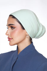 Pastel Green Cotton turban