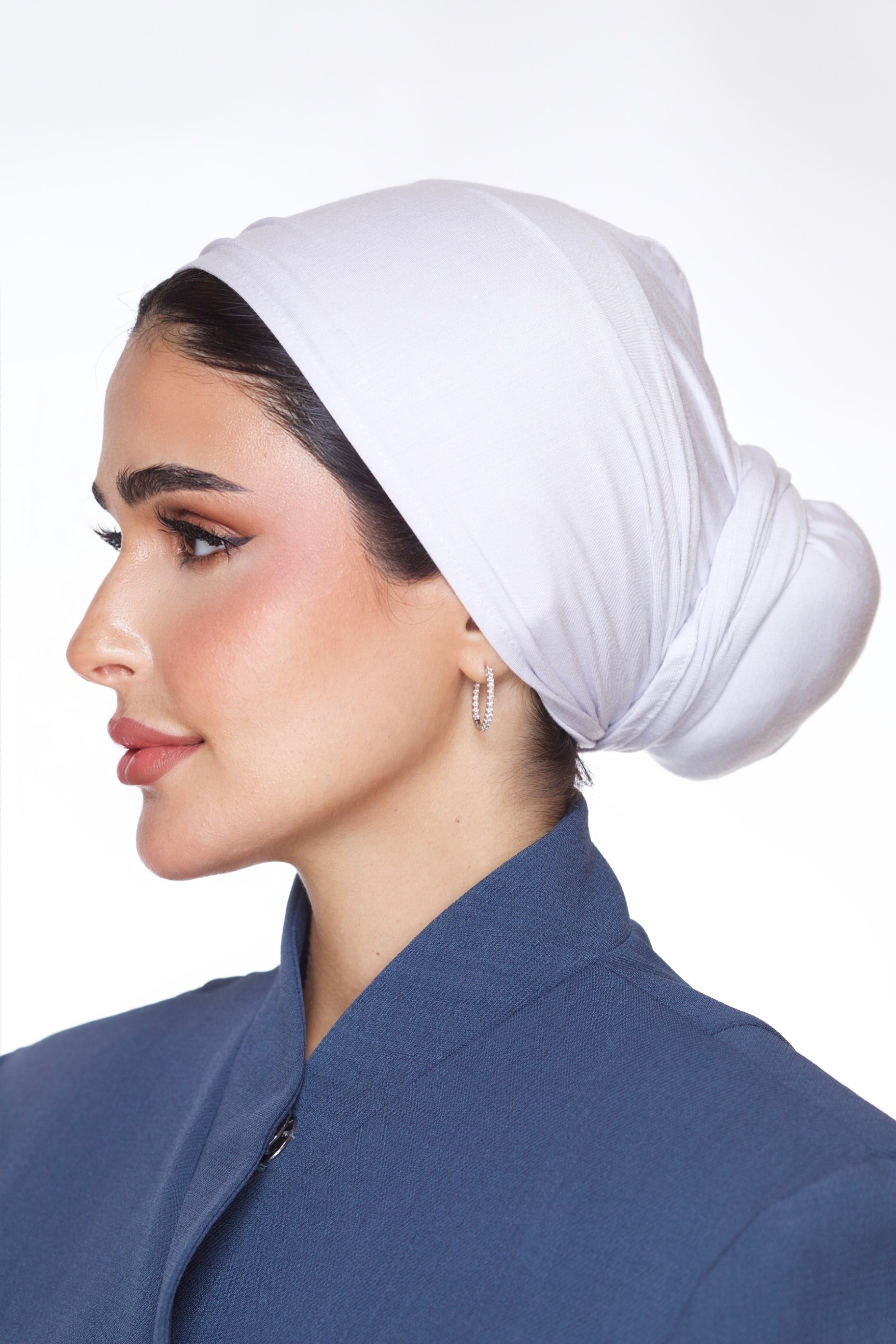 Soft Lavender Cotton turban