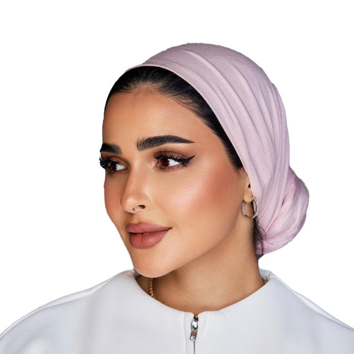 Soft Pink Wrap Turban