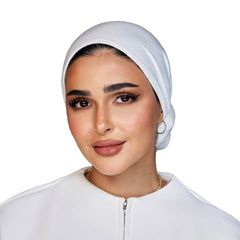 Off White Wrap Turban