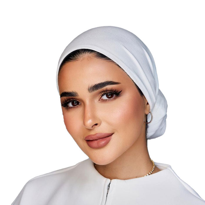 Off White Wrap Turban