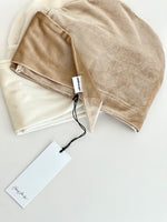 3 Turbans, Beige & White Velvet  + 1 Color of Your Choice - Haneenalsaify