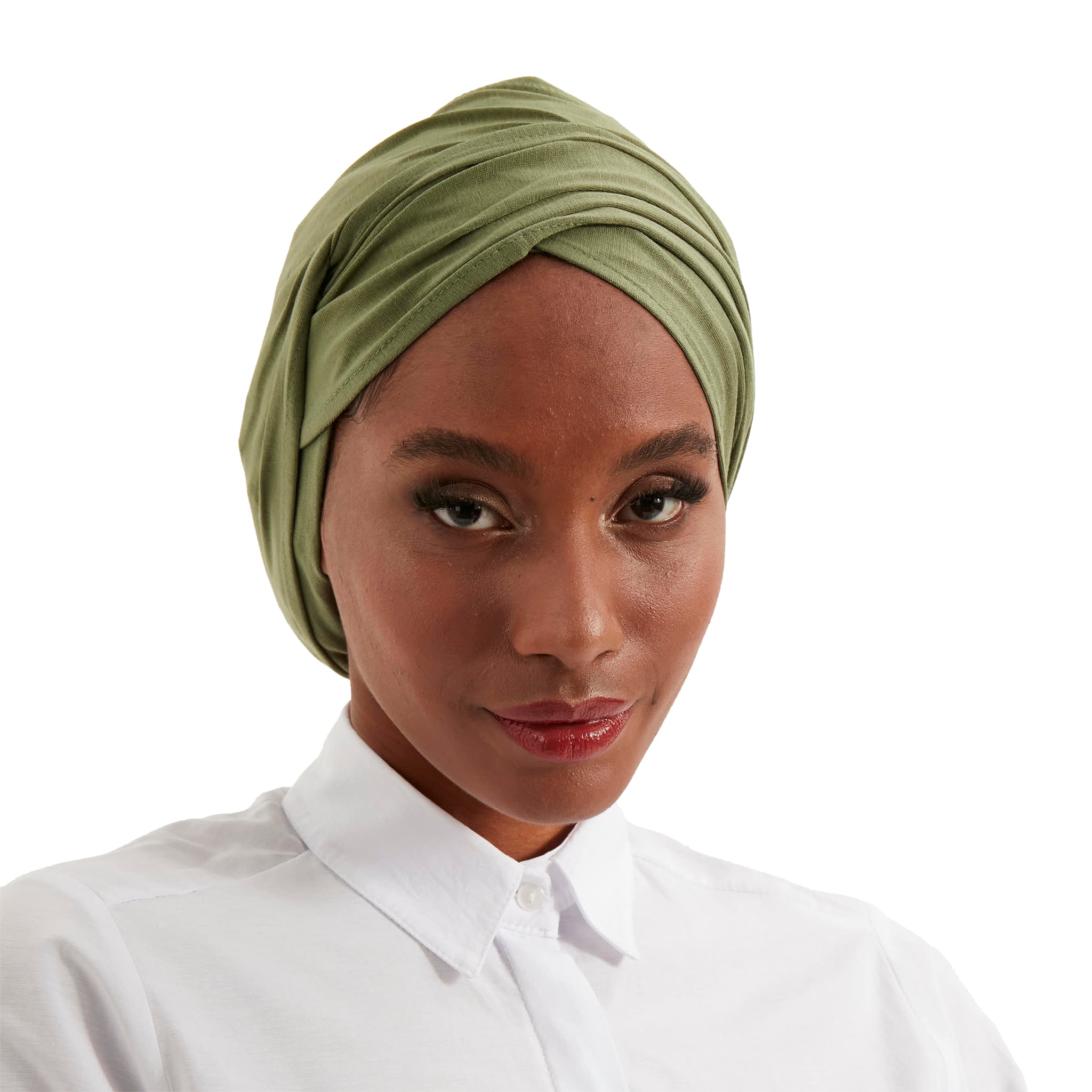 3 Turbans, Nude & Offwhite Cotton  + 1 Color of Your Choice