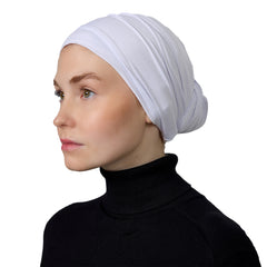 Snow white Cotton Turban
