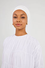 White Cotton Turban - Haneenalsaify