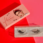 Peach half lashes - Haneenalsaify